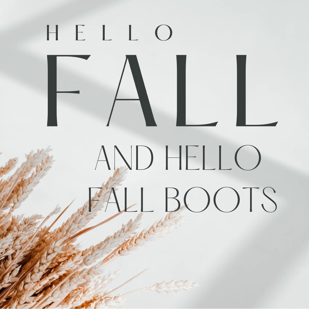 Fall boots are here !!